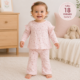 Conjunto Carter's para Bebita 18 Meses – 2 Piezas Floral Rosa