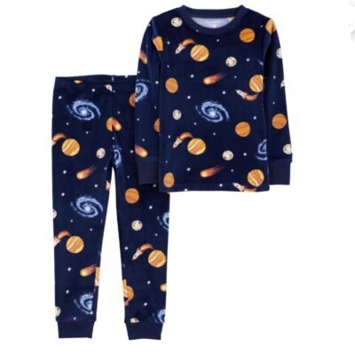 Pijama de 2 Piezas Espacial – Carter’s 12 Meses