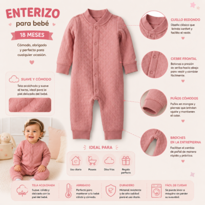 2026/04/1049463.png Enterizo rosado tejido para bebé – 18 meses 🌸