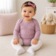 Set de 4 Bodys Carter's para Bebita 12 meses