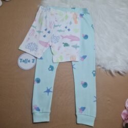 Pantalón +Short Niña 3T