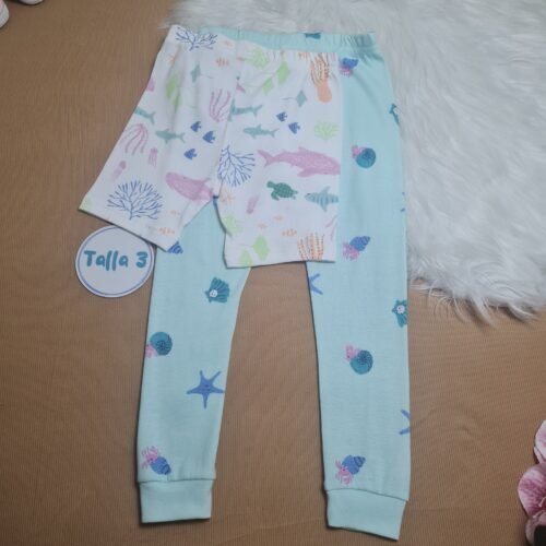 Pantalón +Short Niña 3T