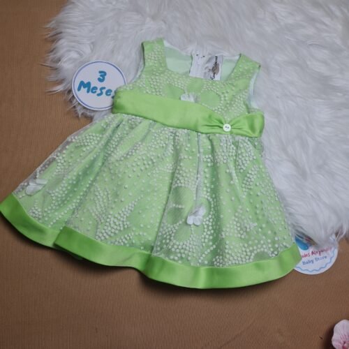 Vestido Beba 3/6M