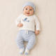 Conjunto Carter’s de 4 piezas para bebé – 3 meses ✈️💙