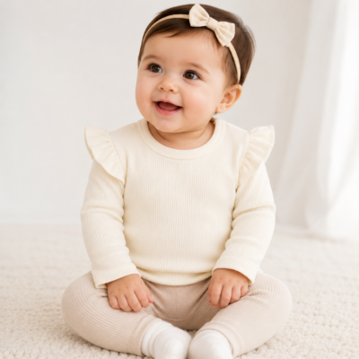 Set de 3 Busitos Manga Larga para Bebita 6 Meses – Little Planet by Carter's
