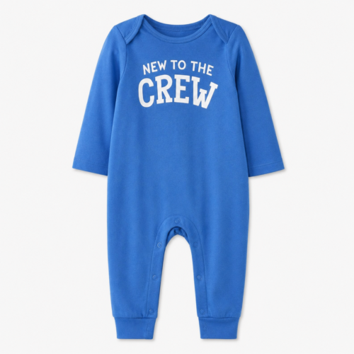 Mono Ligero Cat & Jack para Bebé 18 Meses – Azul "New to the Crew"