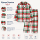 Pijama térmica Cat & Jack para niño – Cuadros navideños | Talla 5