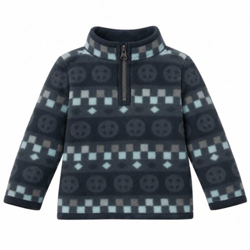 Chompa térmica Cat & Jack para niño – Estampado geométrico | Talla 3