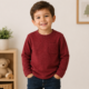 Buso térmico Cat & Jack para niño – Rojo jaspeado | Talla 2