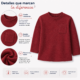 Buso térmico Cat & Jack para niño – Rojo jaspeado | Talla 2
