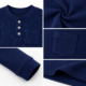 2026/05/1002021072.png Buso Térmico Infantil Cat & Jack Azul – Tela Waffle Suave | Talla 4 (Importado)