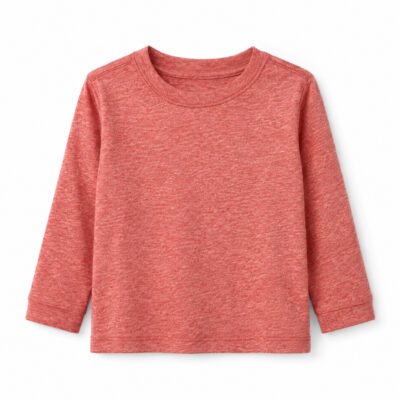 Buso Ligero Cat & Jack de Manga Larga para Niño – Coral Jaspeado | Talla 4