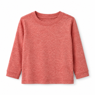 Buso Ligero Cat & Jack de Manga Larga para Niño – Coral Jaspeado | Talla 5