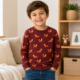 Buso Ligero Cat & Jack Estampado de Zorros para Niño – Talla 5 | Importado