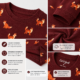 Buso Ligero Cat & Jack Estampado de Zorros para Niño – Talla 5 | Importado