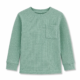 2026/05/1002041728.png Buso Térmico Waffle Cat & Jack con Bolsillo para Niño – Verde Menta | Talla 5 | Importado