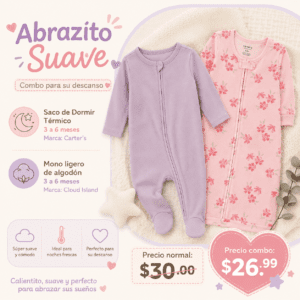 Combo Abrazito Suave 3 Meses