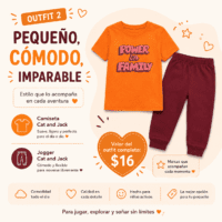 Outfit Power Family 🧡