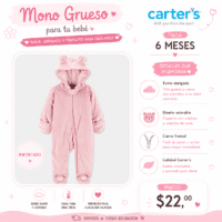 Mono Grueso 6 Meses