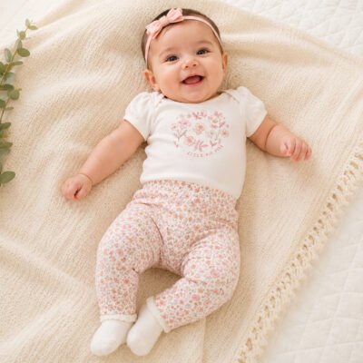 Conjunto Carter's 3 Piezas para Bebita 3 Meses