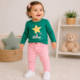 Outfit Estrellita Cat & Jack® + Garanimals® para Bebé | 12 Meses