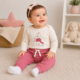 Outfit Dulce y Alegre Carter's para Bebé | 2 Piezas | 9 Meses