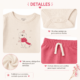 Outfit Dulce y Alegre Carter's para Bebé | 2 Piezas | 9 Meses
