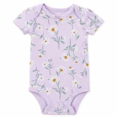 Body Carter's Floral Lavanda para Bebita 12 Meses