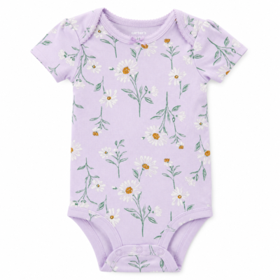 Body Carter's Floral Lavanda para Bebita 12 Meses