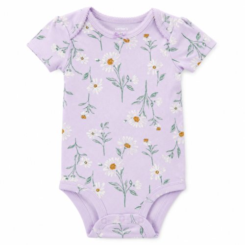 Body Carter's Floral Lavanda para Bebita 12 Meses