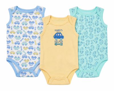 2026/06/1000073044.png Set de 3 Bodys Sin Mangas para Bebé Niño 3-6 Meses
