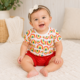 Body Baby On Board para Bebita 3 a 6 Meses con Estampado de Arcoíris