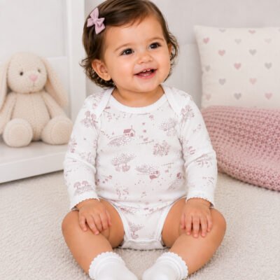 Set de 4 Bodies Manga Larga – Carter’s 18 Meses