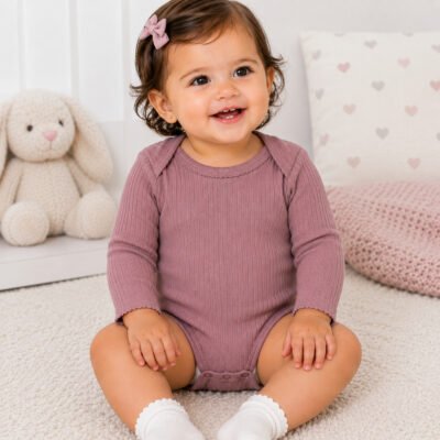 Set de 4 Bodies Manga Larga – Carter’s 18 Meses