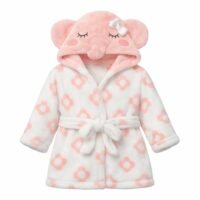 Bata de baño Afelpada para bebita 0/6 Meses