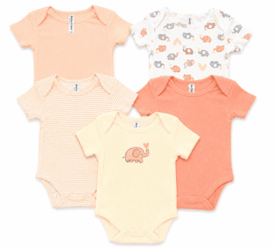 Set de Bodys para bebe de 6-9 Meses