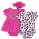 Conjunto Bebe Baby de 3 Piezas para Bebé Niña 3 a 6 Meses