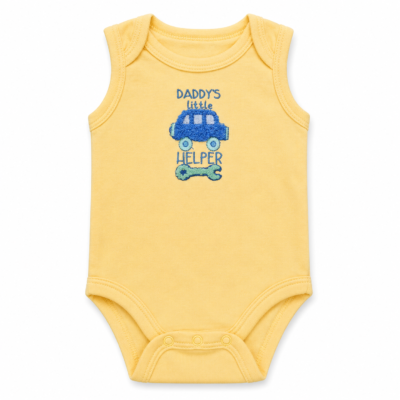 2026/06/1001930354.png Set de 3 Bodys Sin Mangas para Bebé Niño 3-6 Meses