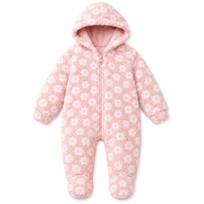 Mono Afelpado CARTER'S para Bebita con Capucha | 6 Meses