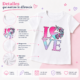 2026/06/1002041926.png Blusa Blanca Garanimals con Estampado LOVE y Unicornio para Niña – Talla 2