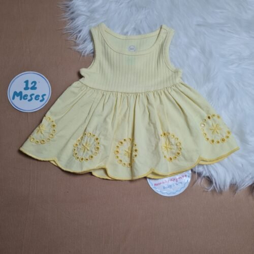 Vestido Beba 0/3 Meses