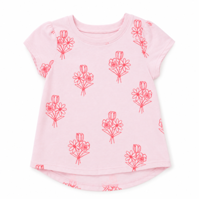Camiseta Cat & Jack para Niña 18 Meses con Estampado Floral