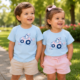 Camiseta Carter's Celeste con Conejito en Auto – Talla 2T