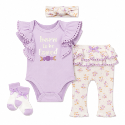 2026/07/1000134175.png Set Catherine Malandrino Baby 4 Piezas para Bebita | 3–6 Meses