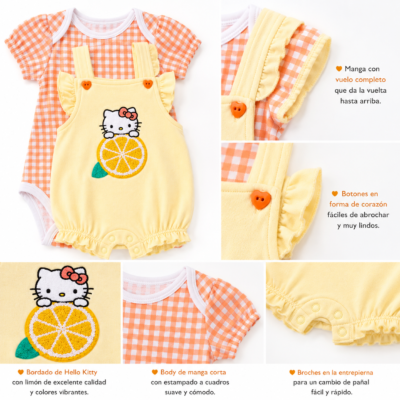2026/07/1000136350.png Conjunto HELLO KITTY® para Bebita | 2 Piezas | 18 Meses