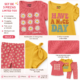 2026/07/1000136405.png Set de 3 Piezas Limited Too para Niña Talla 4 – Camisetas y Leggings con Flores