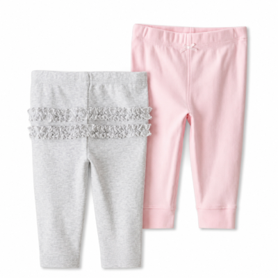 Set de 2 Licras Carter's Dulces Detalles para bebita 12 meses