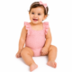 Traje de Baño con Toalla para Bebé Niña Rosa | UPF 50+ | 18 Meses
