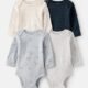 Set de 4 Bodys Carter's para Bebita 24 Meses