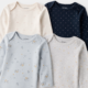 Set de 4 Bodys Carter's para Bebita 24 Meses